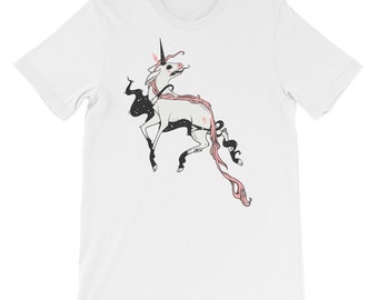 Pretty Weird Unicorn T-Shirt, Gothic Grunge Aesthetic Graphic Tee