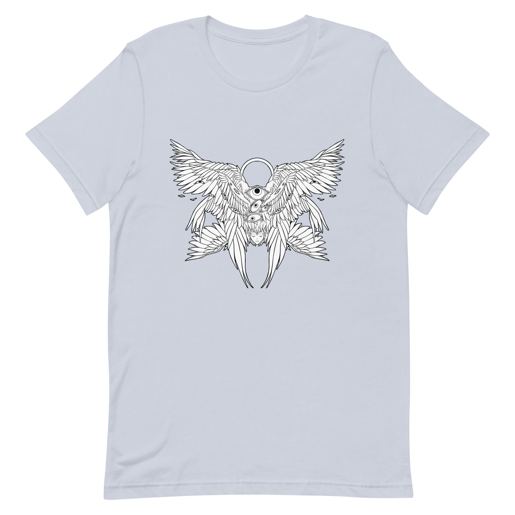 Seraphim Angel T-shirt, Biblically Accurate Angel Art Graphic Tee
