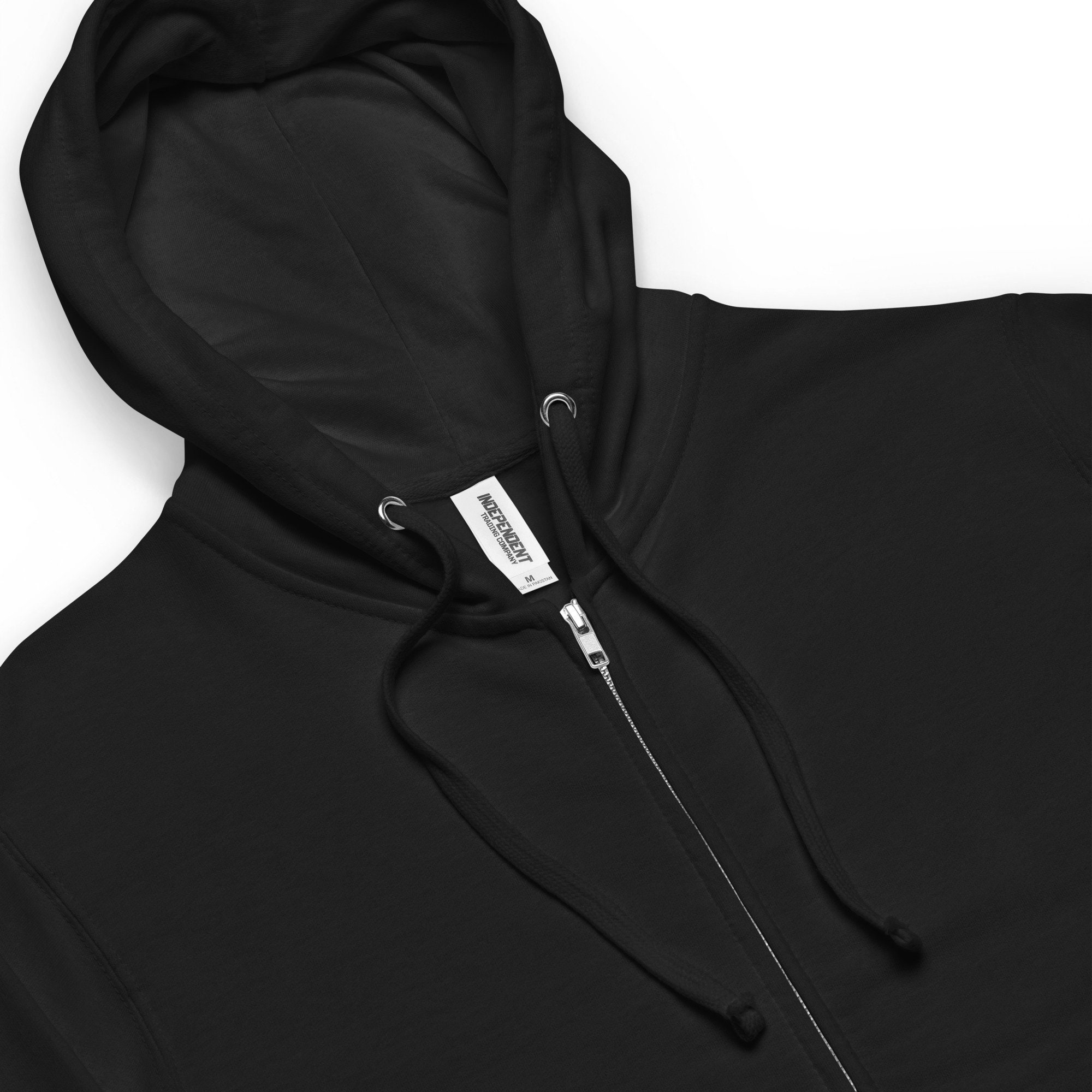 [COMPAGNO]★Enjoy CAT EMBROIDERED HOOD ZIP UP Punk Cat Zip Face Hoodie, Neon Punk Jacket, Decorative Ear