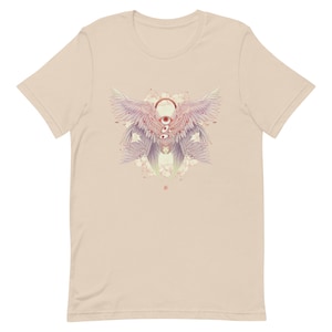 Seraphim Angel Graphic Tee, Biblically Accurate Angel Art T-Shirt, Unique Gifts