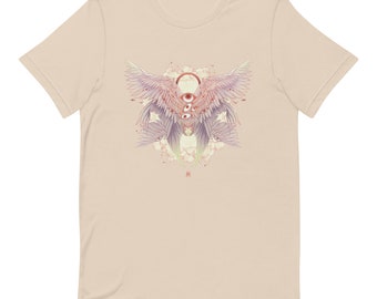 Seraphim Angel Graphic Tee, T-shirt d’art d’ange bibliquement précis, cadeaux uniques