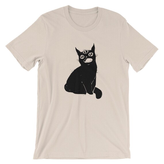 Pastel Goth Kawaii Punk 3rd Eye Kitty Cat Kitten Tshirt Pastel Goth Kawaii Punk 3rd Eye Kitty Cat Kitten Tshirt
