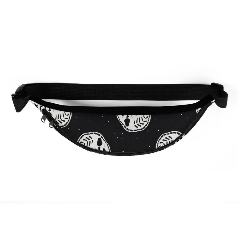 Pastel Goth Cat Skeleton Fanny Pack Cute Kitty Black Hip Etsy