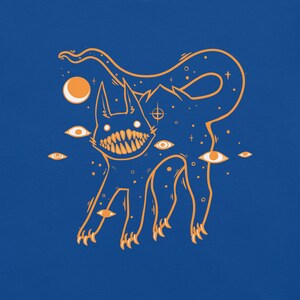 Creepy Cute Orange Cat T-Shirt, Goblincore Grunge Alt Clothing, Witchy Tee Shirt, Goth Aesthetic Witch Tops