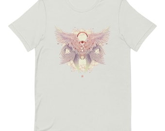 Seraphim Angel Graphic Tee, T-shirt d’art d’ange bibliquement précis, cadeaux uniques