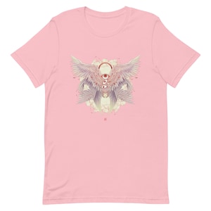 Seraphim Angel Graphic Tee, Biblically Accurate Angel Art T-Shirt, Unique Gifts