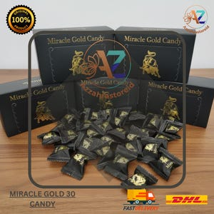 Miracle Gold Ginseng-koffiesnoepjes — 30 stuks — verzonden vanuit Indonesië