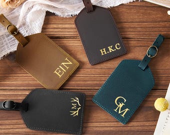 Personalized Luggage Tag Monogram Travel Backpack Tag Honeymoon Luggage Tags Couples luggage tags His And Hers Honeymoon Gift Couples Gift