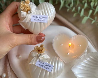 Spersonalizowane upominki ślubne dla gości hurtowo, rustykalne, prezenty na wieczór panieński, upominki ślubne w kształcie świec, Gastgeschenke, prezenty ślubne, prezent ślubny