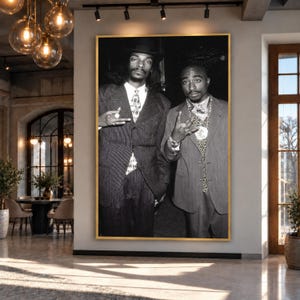 Black White 2pac Art - Etsy