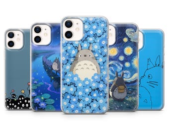 New! Totoro Phone Case Studio Ghibli Cover for iPhone 17, 17Air, 16Pro, 15, 14, 13, 12, Samsung S25, S24, S23, A16, A56, Pixel 10Pro, 9A