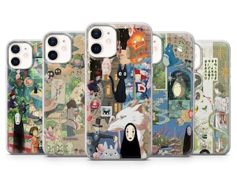 New! spirited anime Phone Case moodboard Cover for iPhone 17, 17Air, 16Pro, 15, 14, 13, 12, Samsung S25, S24, S23, A16, A56, Pixel 10Pro, 9A