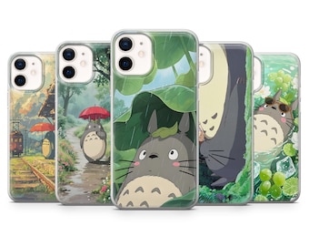 New! Totoro Phone Case Studio Ghibli Cover for iPhone 17, 17Air, 16Pro, 15, 14, 13, 12, Samsung S25, S24, S23, A16, A56, Pixel 10Pro, 9A