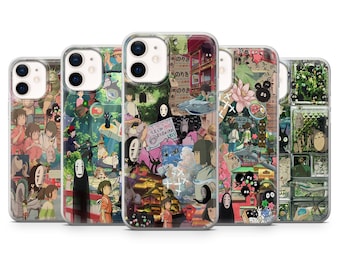 New! spirited anime Phone Case moodboard Cover for iPhone 17, 17Air, 16Pro, 15, 14, 13, 12, Samsung S25, S24, S23, A16, A56, Pixel 10Pro, 9A
