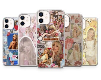 New sabrina carpenter Phone Case popstar cover for iPhone 17, 17Air, 16Pro, 15, 14, 13, 12, Samsung S25, S24, S23, A16, A56, Pixel 10Pro, 9A