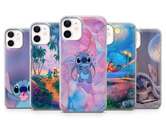 Stitch pastel Phone Case realistic Cover for iPhone 17, 17Air, 16Pro, 15, 14, 13, 12, Samsung S25, S24, S23, A16, A56, Pixel 10Pro, 9A
