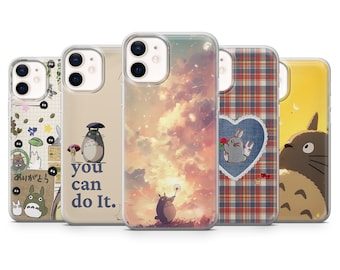 New! Totoro Phone Case Studio Ghibli Cover for iPhone 17, 17Air, 16Pro, 15, 14, 13, 12, Samsung S25, S24, S23, A16, A56, Pixel 10Pro, 9A