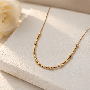 Collana personalizzata con codice Morse, collana con messaggio nascosto, collana con messaggio segreto, regalo per coppie, regalo di anniversario, regalo per lei