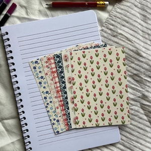 Scrapbook Paper Pack, Junk Journal Paper, Set of 6 Pattern Papers, Journaling Paper, Decorative Paper Sheets, Scrapbooking Supplies