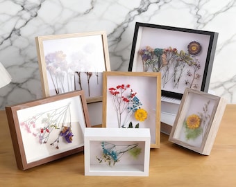 Shadow Box Frame, Dried Flower Display, Home Decor