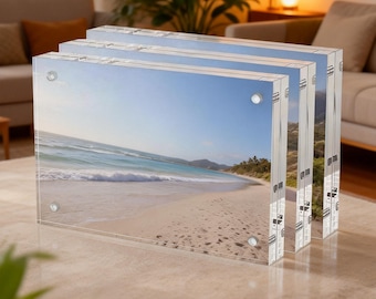 Magnetische acrylfotolijst, dubbelzijdig display voor directe herinneringen