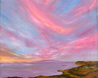 Tangier’s “Mnar” Oil Paint Original Canvas