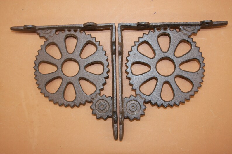 Industrial Design Shelf Brackets B-57 Free Shipping Gears 8