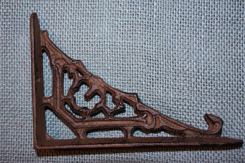 Antique Style Art Deco Shelf Brackets 5 1/2 B43 Etsy