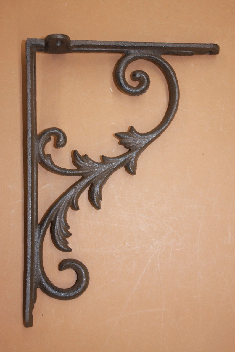 Kitchen Open Shelving Decorative Shelf Brackets 7 X 9 Etsy