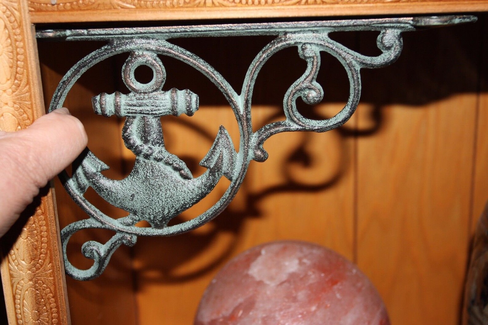 Antiquedlook Nautical Anchor Shelf Brackets Solid Cast Iron Etsy