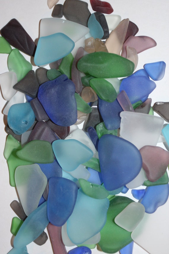 5 lbs Sea Glass Tumbled Sea Glass Bulk Sea Glass Sea Glass Etsy