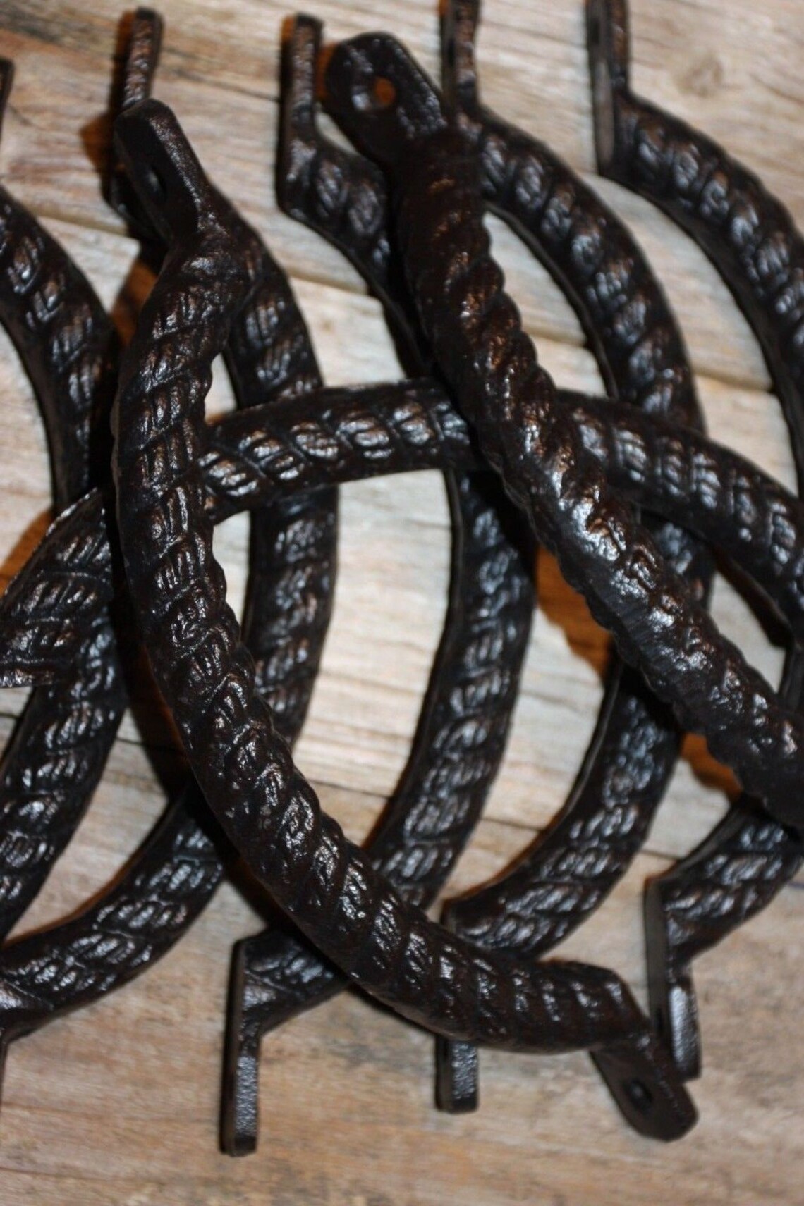 Nautical Rope Style Cabinet Pull Handle 8 1/2 Solid - Etsy