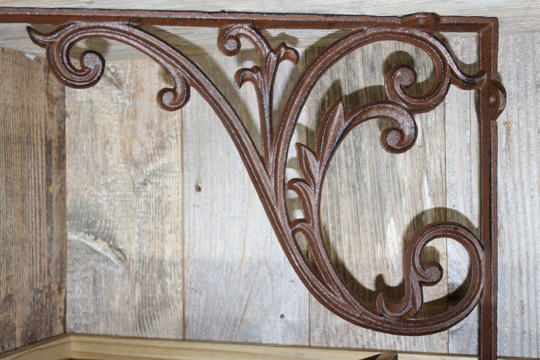 Extra Large Mailbox Accent Brace 15 7/8 Cast Iron Free Etsy