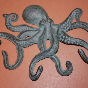 Large Octopus Hook, Kids Bathroom Hooks, Free Shipping N-46