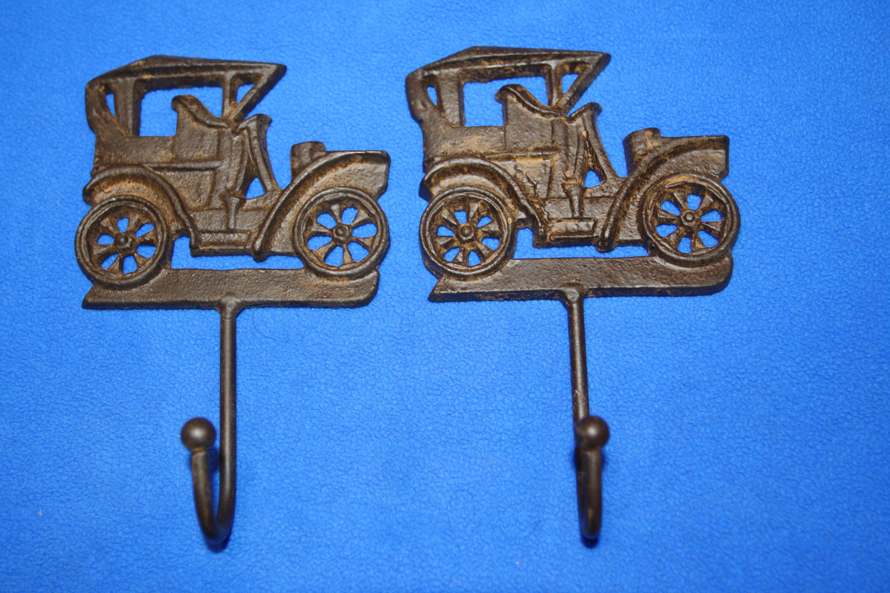 Little Vintage Car Wall Hook Cast Iron Free Shipping H-25 - Etsy