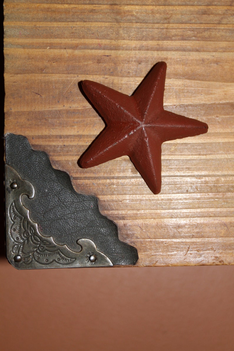 200pc 2 Star Nails Door Frame Accent Wood Crafters Etsy