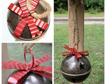 Stunning Large Metal Jingle Bells for Decor and Souvenirs