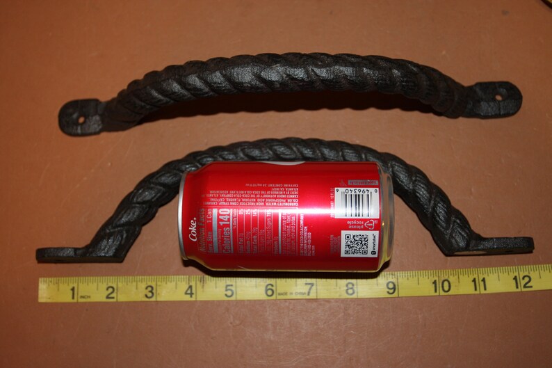 Huge Garden Gate Handle Rope Design Large Western Rope | Etsy