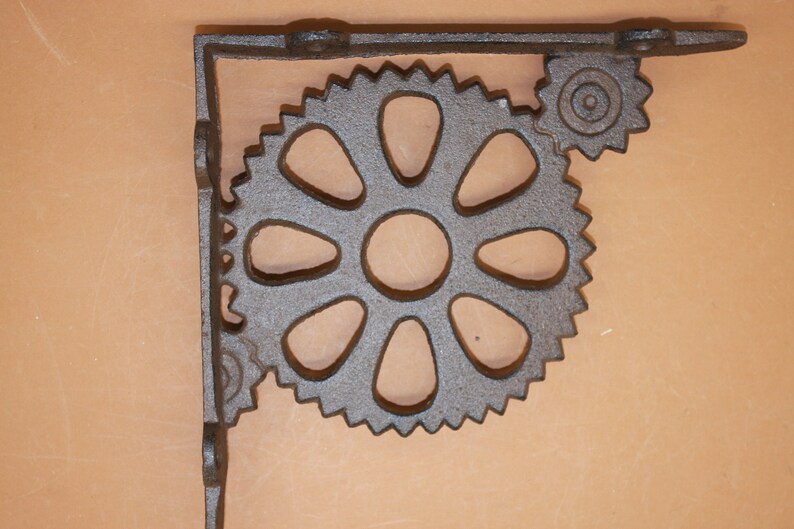 Industrial Design Shelf Brackets B-57 Free Shipping Gears 8