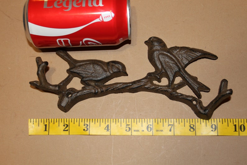 Double Bird Wall Hooks,Cast Iron Free Shipping H-14b