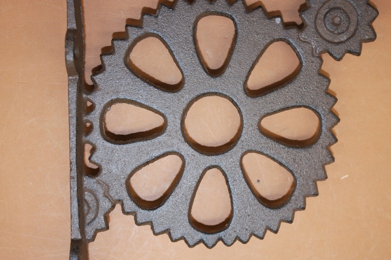 Industrial Design Shelf Brackets B-57 Free Shipping Gears 8