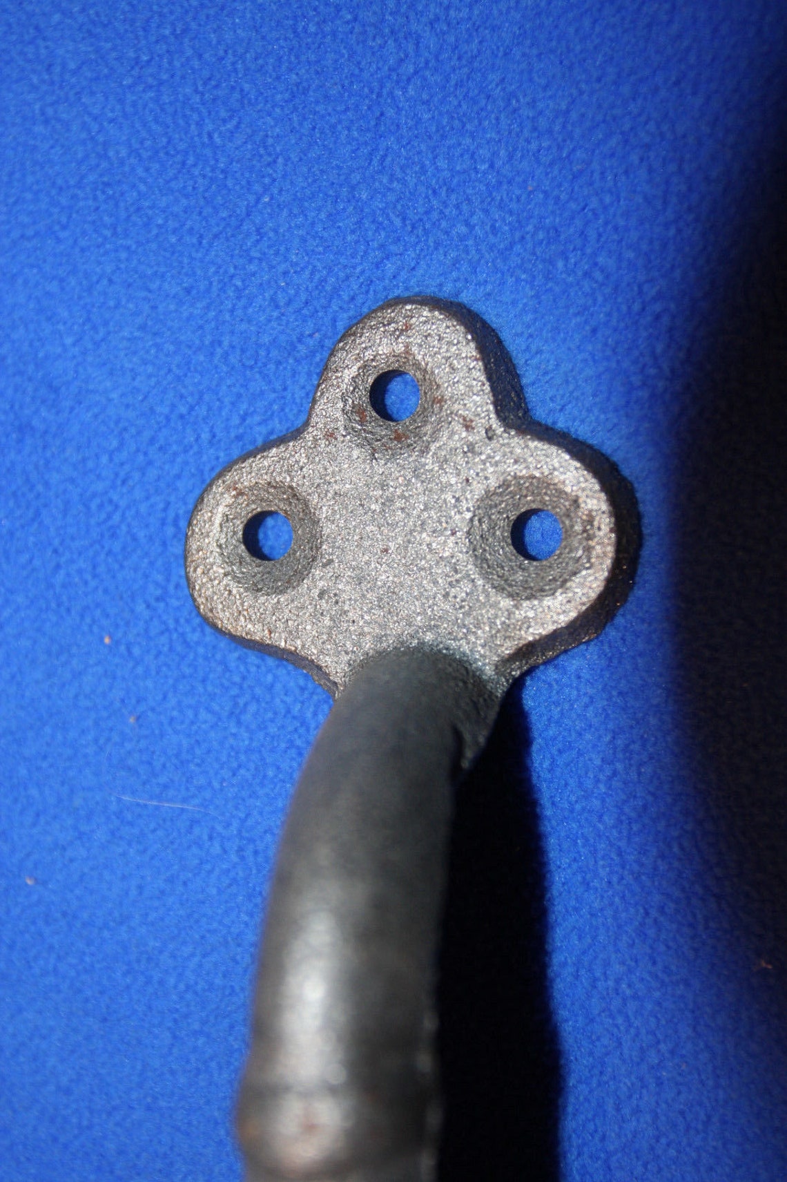 Classic Cast Iron Large Gate Door Pull Handle Unfinished Etsy