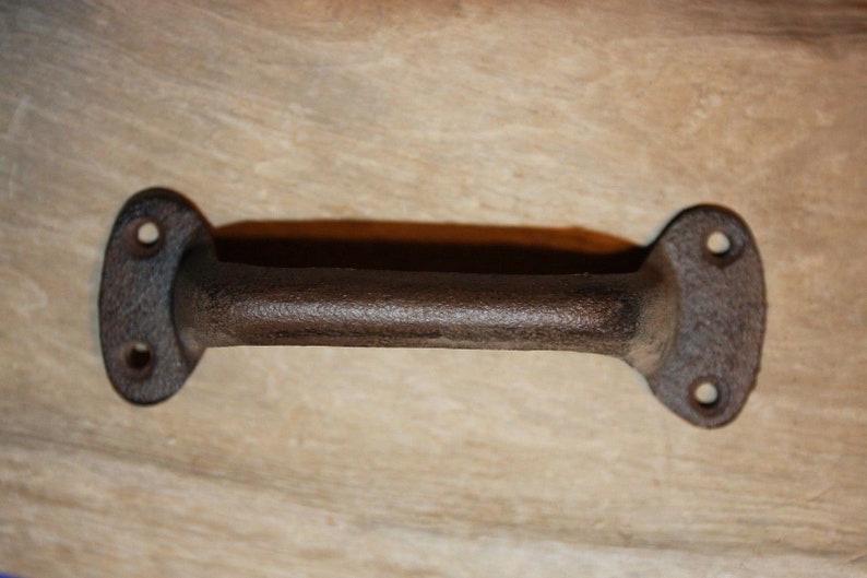 Mission Style Pulls Handles Solid Cast Iron 4 3/4 Etsy