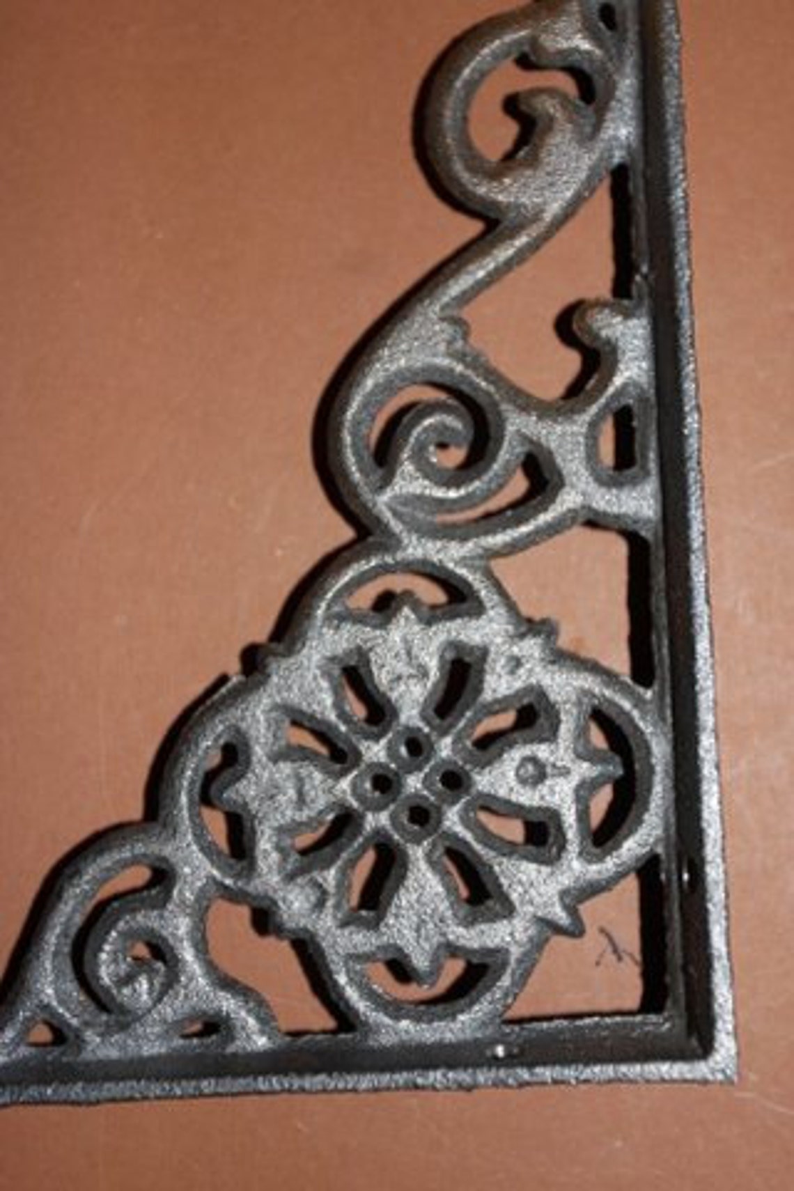 8pcs Ready to Paint Shelf Brackets Free Shipping Solid Cast Etsy