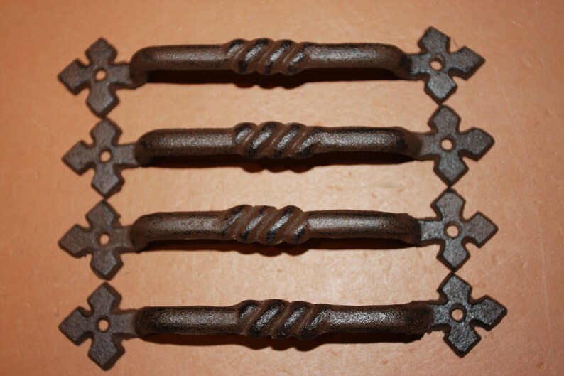 Gothic Style Drawer Pulls Cast Iron Free Shipping HW68 Etsy