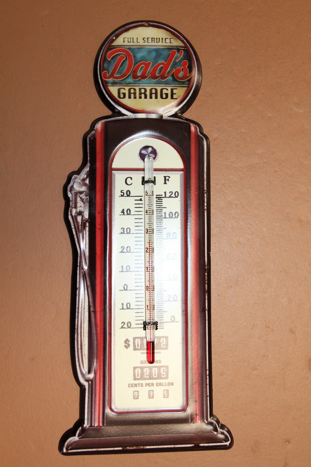 Dads Garage Thermometer New Replica Working Thermometer Fathers Day