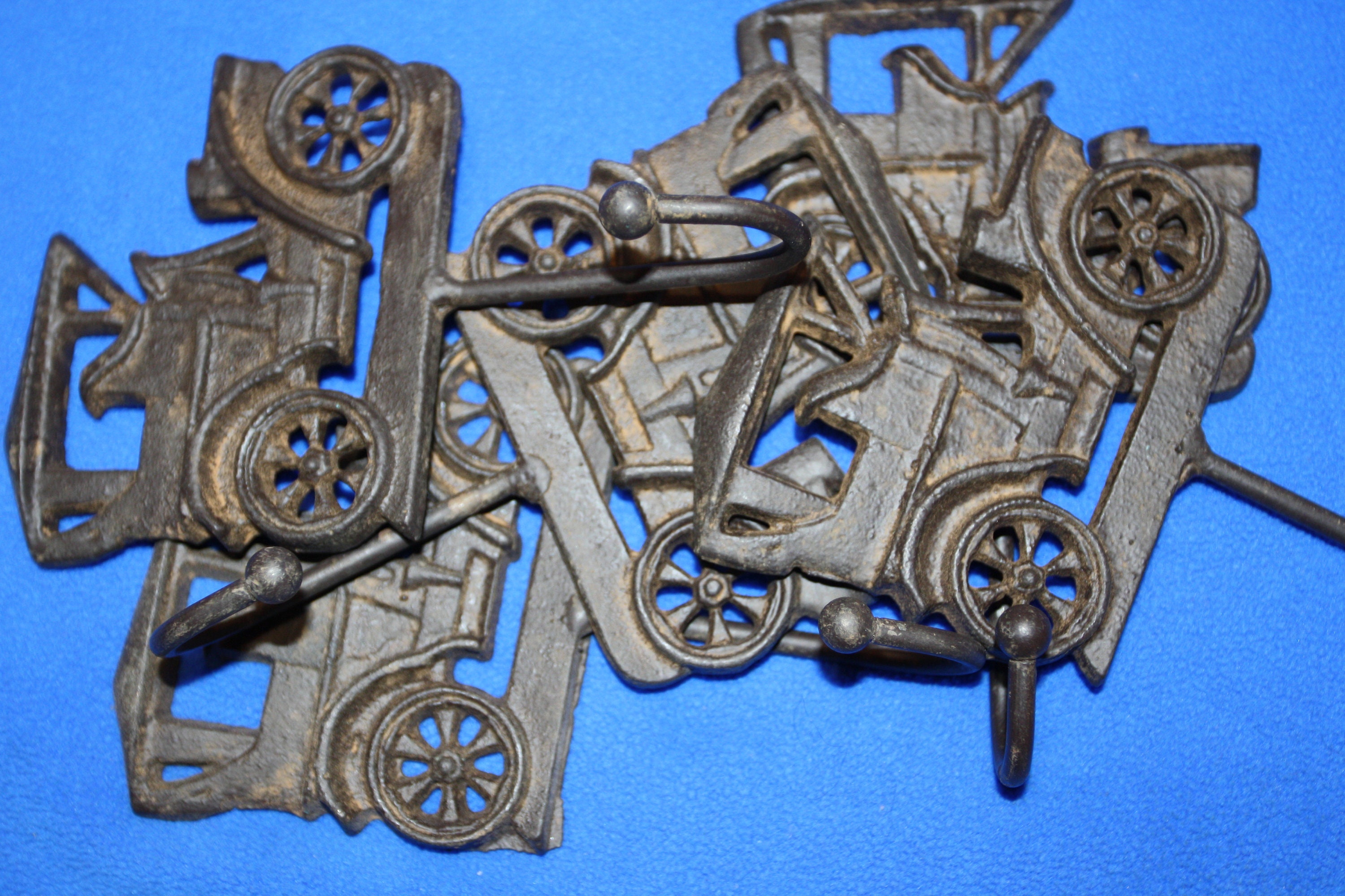 Little Vintage Car Wall Hook Cast Iron Free Shipping H-25 - Etsy