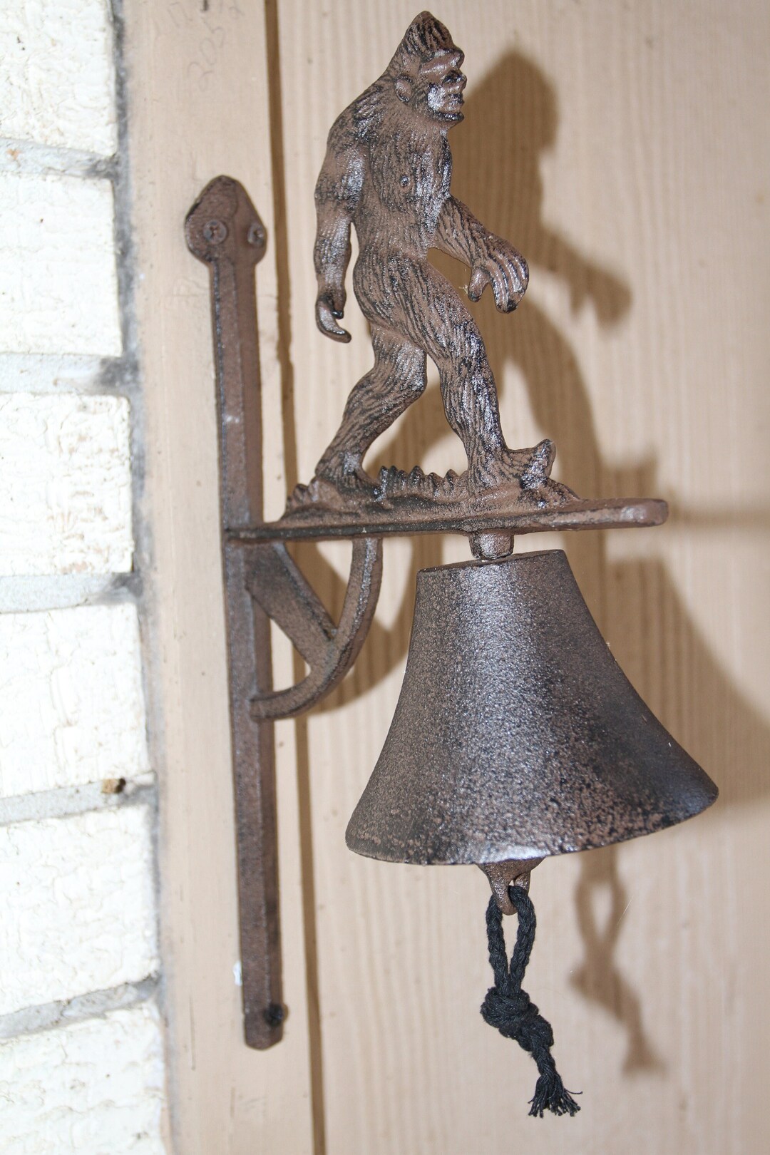 New Item Big Foot Outdoor Cast Iron Bell Fathers Day Christmas Gift ...