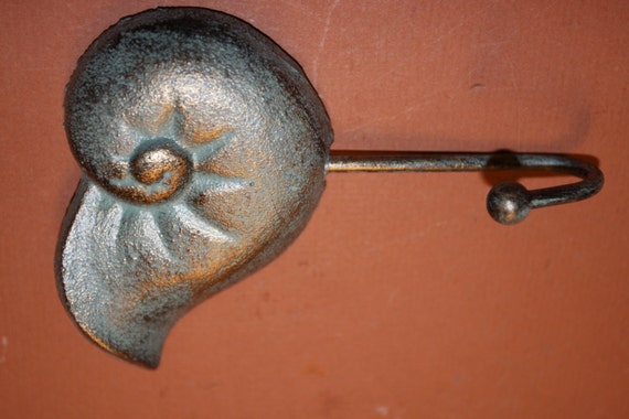 Bronze Spiral Shell Wall Hook Bronze Spiral Shell Wall Hook