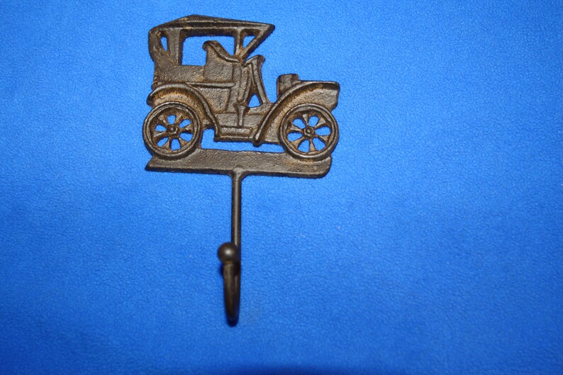 Little Vintage Car Wall Hook Cast Iron Free Shipping H-25 - Etsy